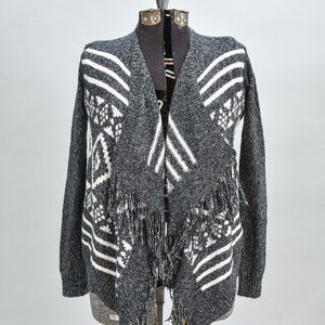 XS HOLLISTER OPEN FRONT WATERFALL CARDIGAN SWEATER